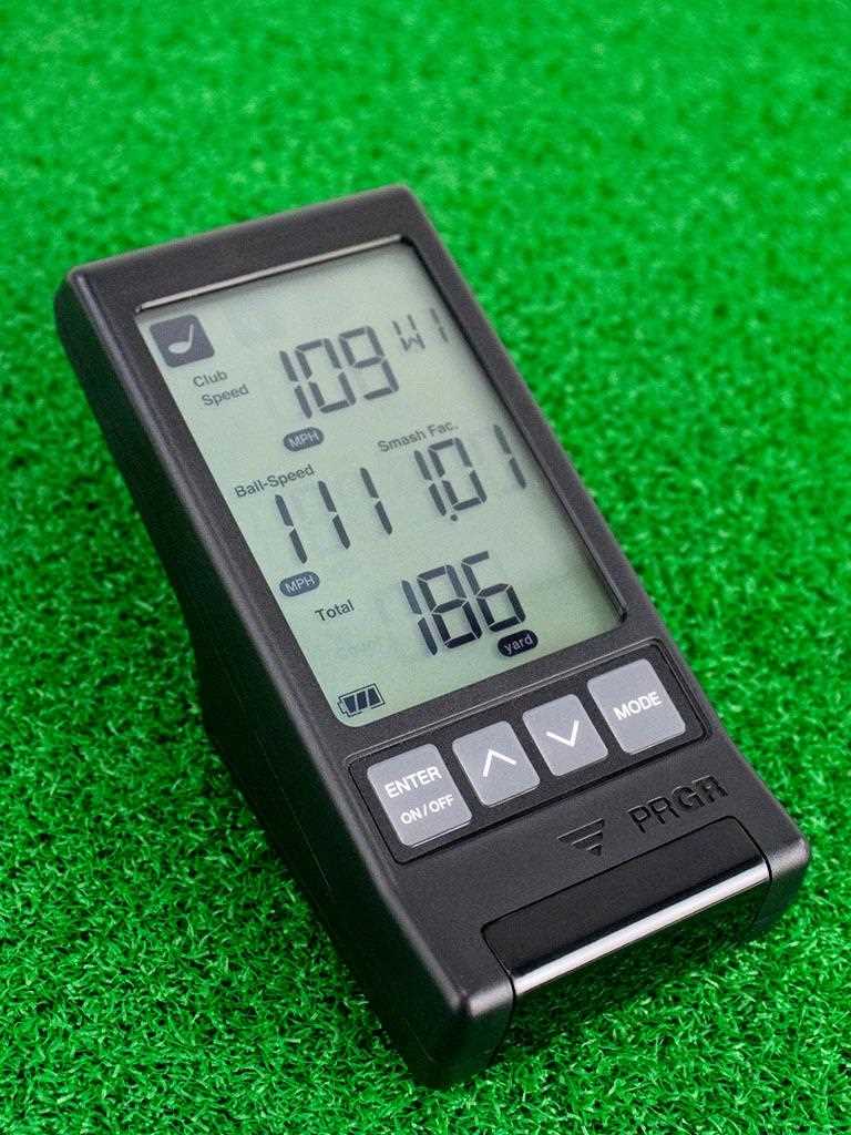 SuperSpeed Golf SuperSpeed Golf PRGR Black Portable Launch Monitor NEU 2021