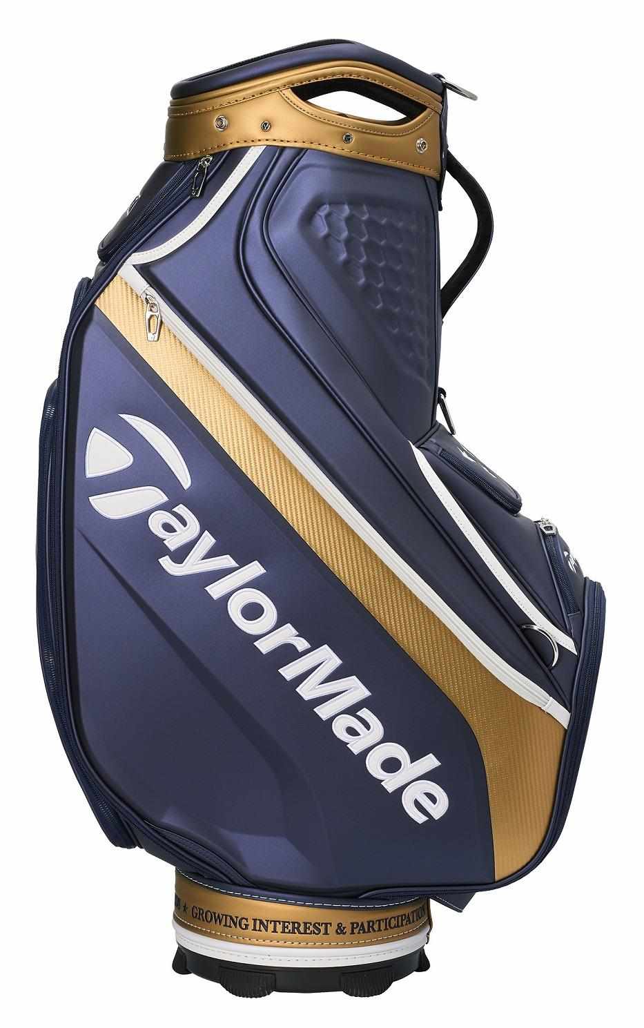 TaylorMade PGA Championship staff bag, limited edition, navy/gold