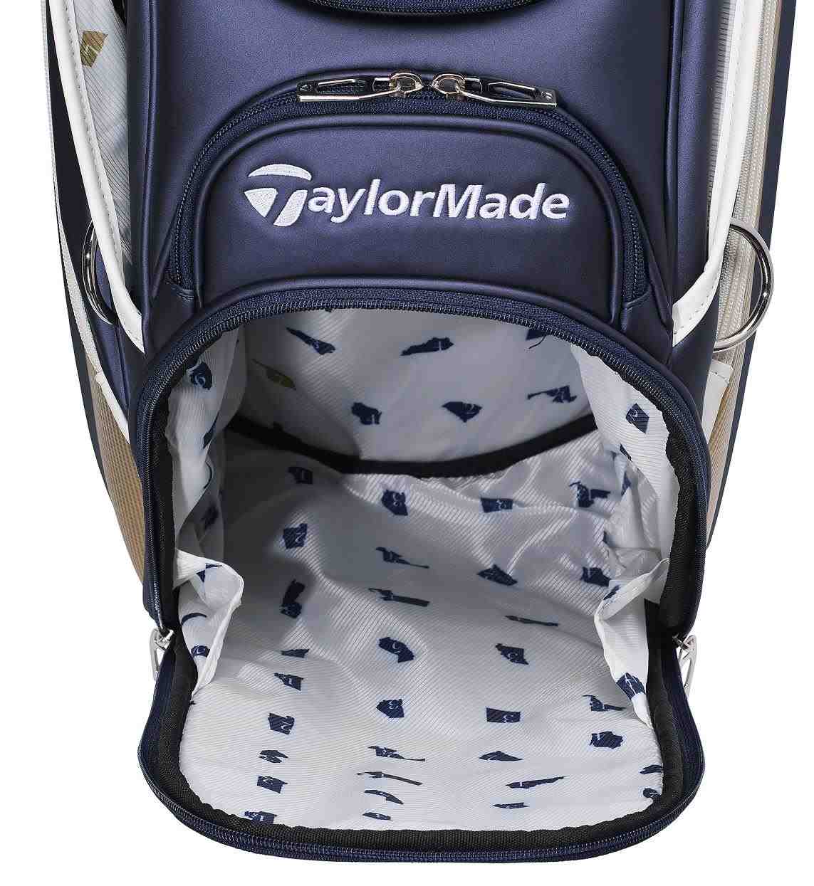 TaylorMade PGA Championship staff bag, limited edition, navy/gold