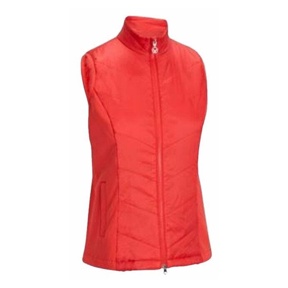 Callaway Damen Steppjacke – Performance Mixed Quilting Mit Stretch, Reißverschluss, Größe SM