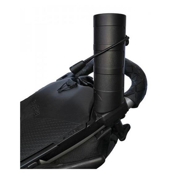 Bag Boy Nitron Golf Trolley, weiss/schwarz + Zubehör