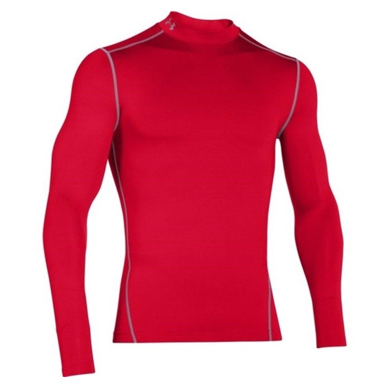 Under Armour Cold Gear Herren Thermo Shirt, rot