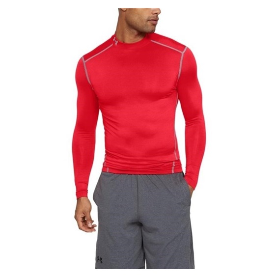 Under Armour Cold Gear Herren Thermo Shirt, rot