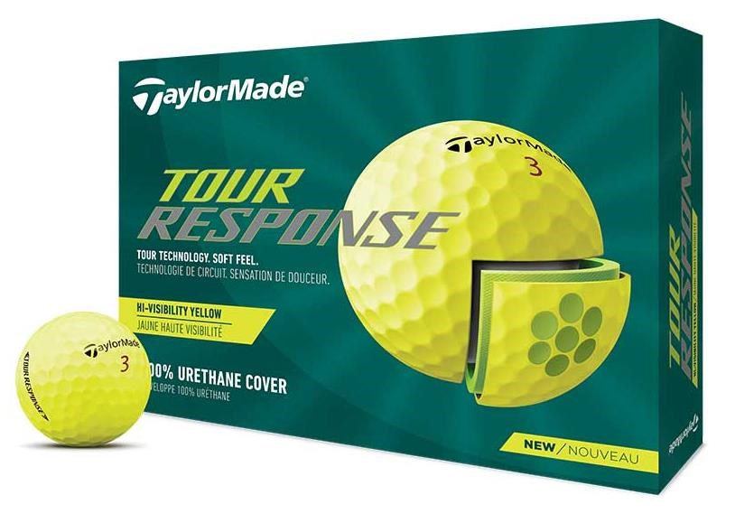 TaylorMade Tour Response Golfbälle, gelb | Golf Brothers.de