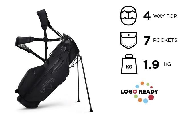 Callaway Fairway C HD DBL Standbag, golf/rot