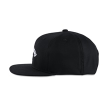 Callaway Flat Bill Herren Golf Cap, schwarz
