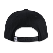 Callaway Flat Bill Herren Golf Cap, schwarz