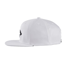 Callaway Flat Bill Herren Golf Cap, weiss