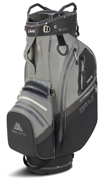 Big Max Dri Lite V-4 Cartbag, grau/schwarz
