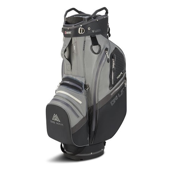 Big Max Dri Lite V-4 Cartbag, grau/schwarz