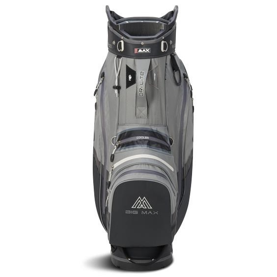 Big Max Dri Lite V-4 Cartbag, grau/schwarz