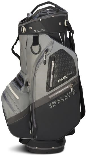Big Max Dri Lite V-4 Cartbag, grau/schwarz