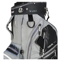 Big Max Dri Lite V-4 Cartbag, grau/schwarz