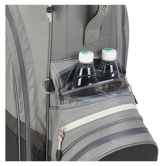 Big Max Dri Lite V-4 Cartbag, grau/schwarz