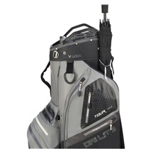Big Max Dri Lite V-4 Cartbag, grau/schwarz