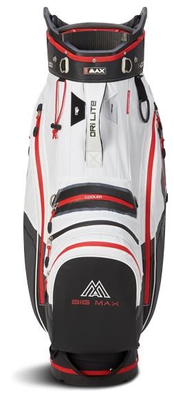 Big Max Dri Lite V-4 Cartbag, schwarz/weiss/rot