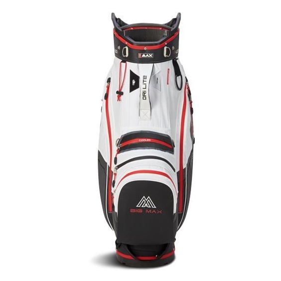 Big Max Dri Lite V-4 Cartbag, schwarz/weiss/rot