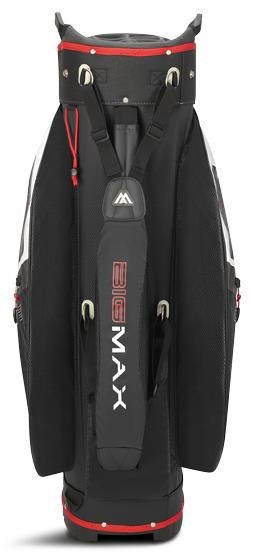 Big Max Dri Lite V-4 Cartbag, schwarz/weiss/rot