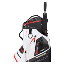 Big Max Dri Lite V-4 Cartbag, schwarz/weiss/rot
