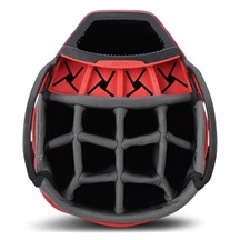 Big Max Dri Lite V-4 Cartbag, schwarz/weiss/rot