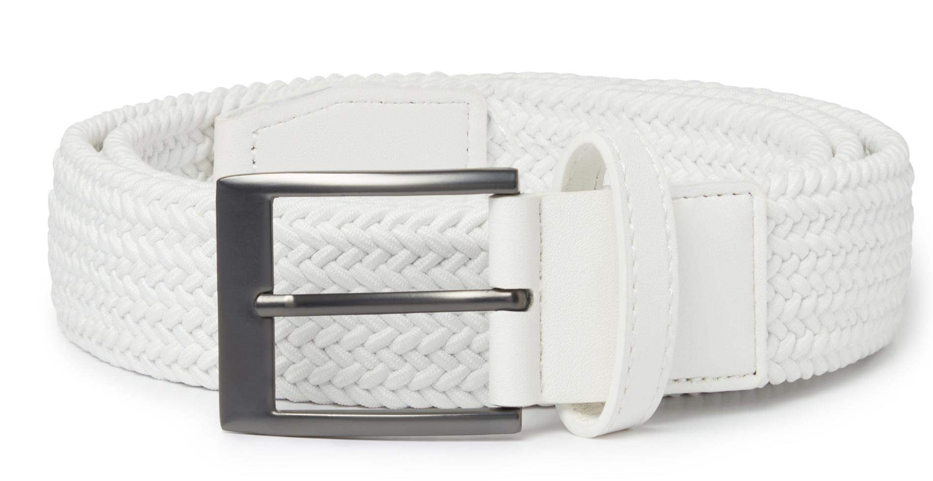 Callaway Braided Stretch Herren Gürtel, weiss