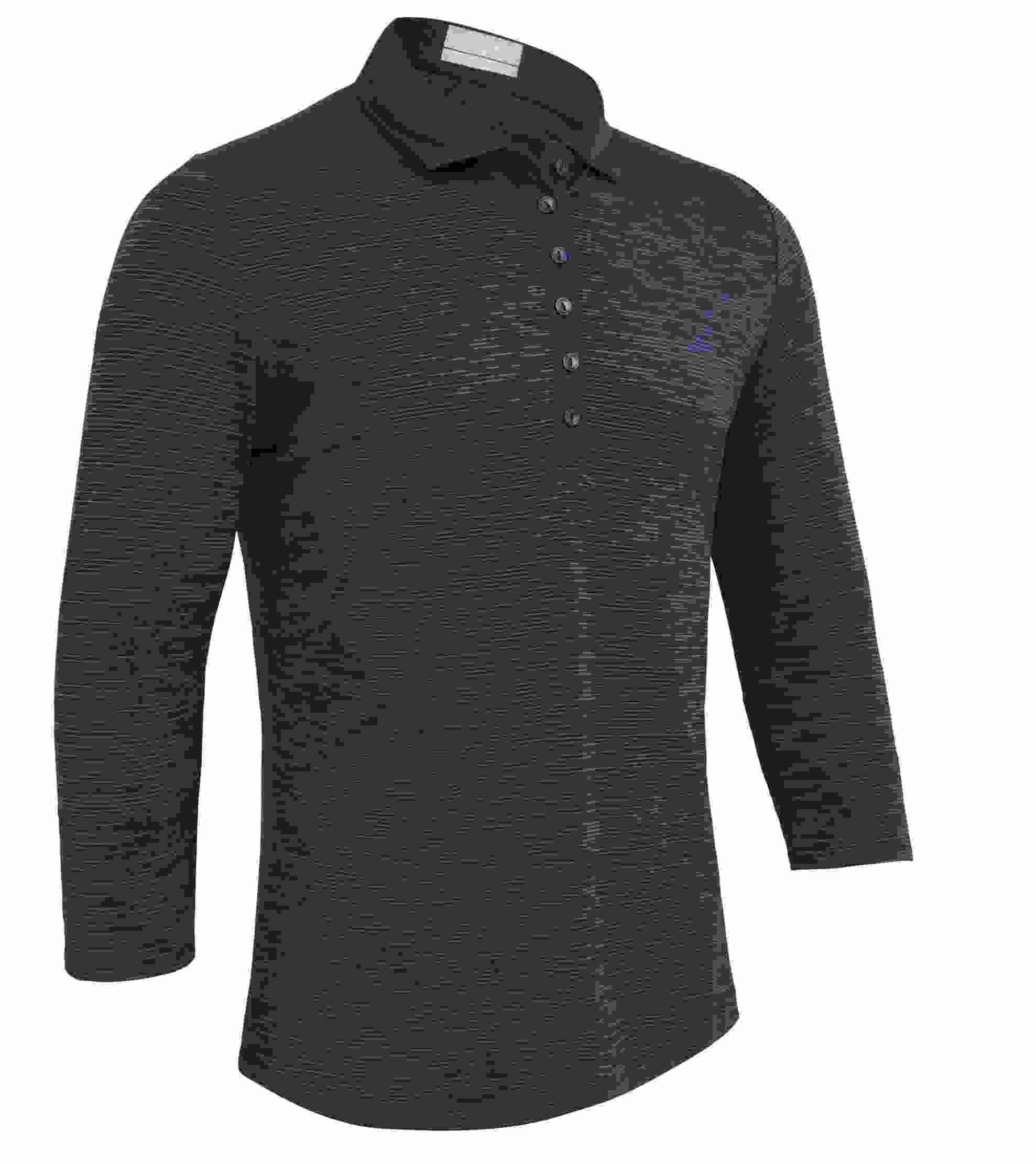 Callaway 3/4 Sleeve SwingTech Solid Damen Poloshirt, duneklblau