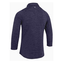 Callaway 3/4 Sleeve SwingTech Solid Damen Poloshirt, duneklblau