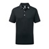 FootJoy Stretch Pique Solid Junior Poloshirt, schwarz