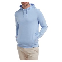 FootJoy Lightweight Hoodie Herren Sweatshirt, Hellblau Meliert