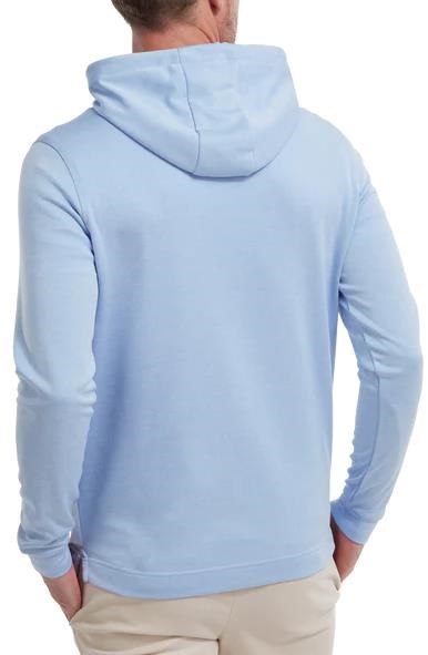 FootJoy Lightweight Hoodie Herren Sweatshirt, Hellblau Meliert
