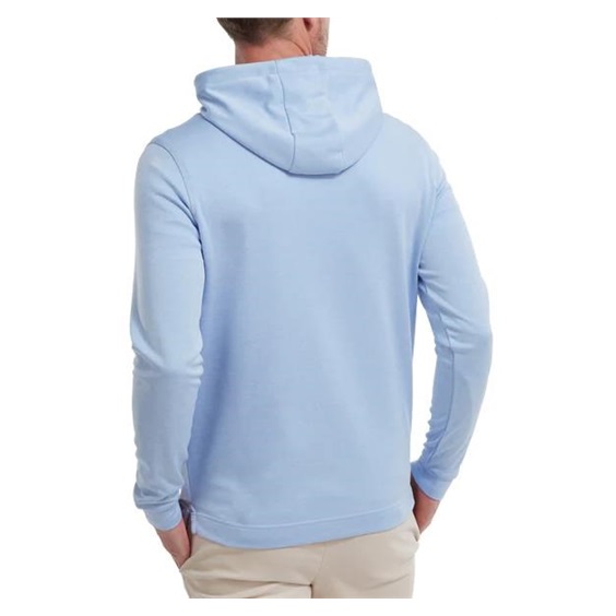 FootJoy Lightweight Hoodie Herren Sweatshirt, Hellblau Meliert