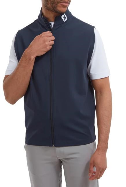 FootJoy Full-Zip Knit Herren Weste, dunkelblau