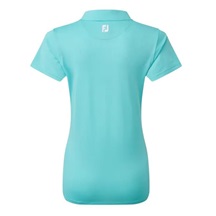 FootJoy Stretch Pique Solid Damen Poloshirt, aqua