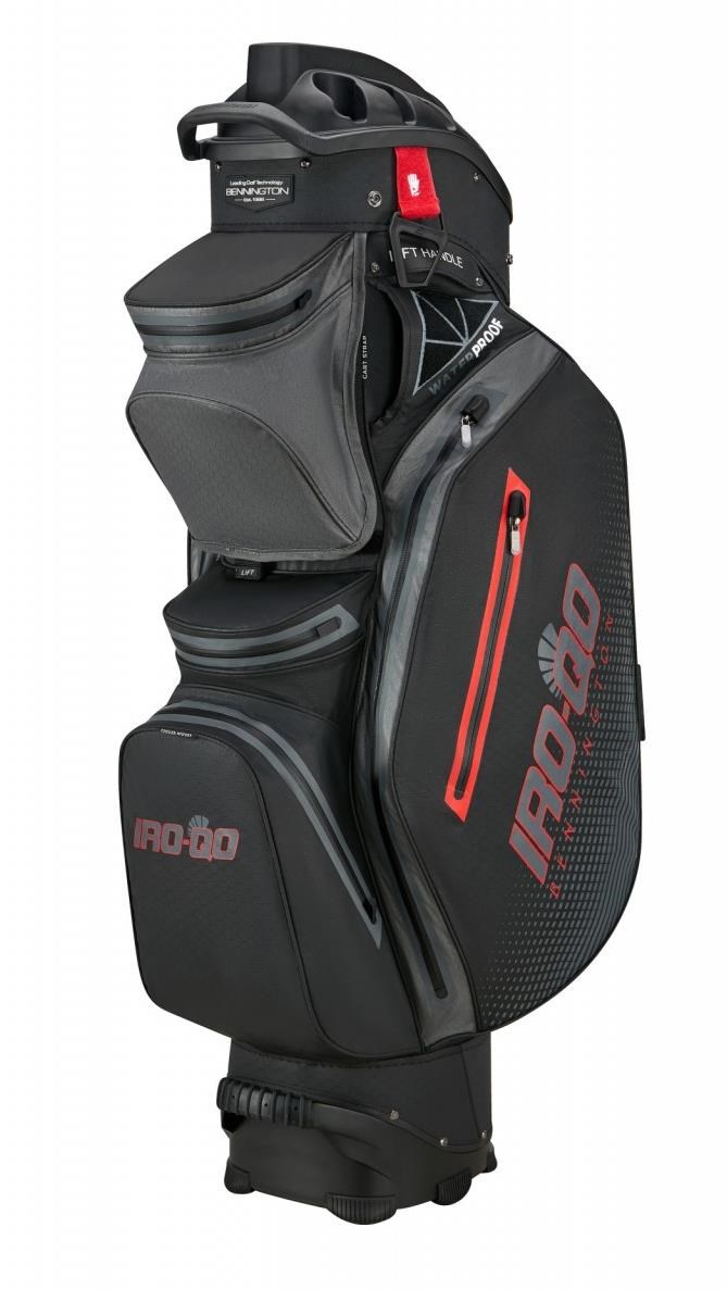 Bennington IRO-QO Waterproof Cartbag, schwarz/grau/rot