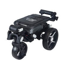 Axglo Tri-360 V2 Golf Trolley, schwarz/grau