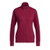 Adidas Textured Full-Zip Damen Sweatshirt, rot