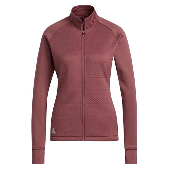 Adidas COLD.RDY Damenjacke, burgundy