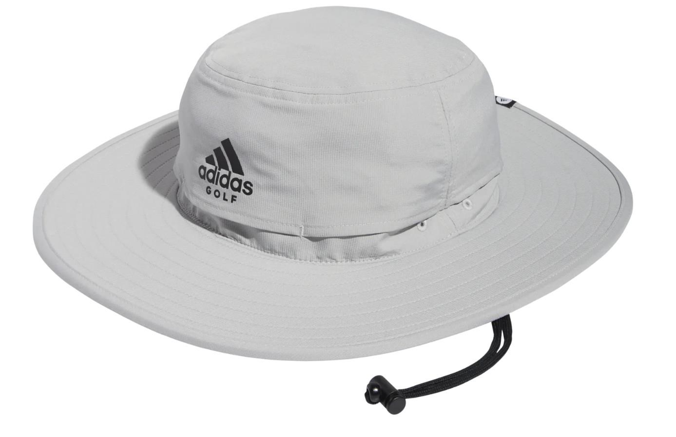 Adidas Wide Brim Herren Bucket Hut, grau