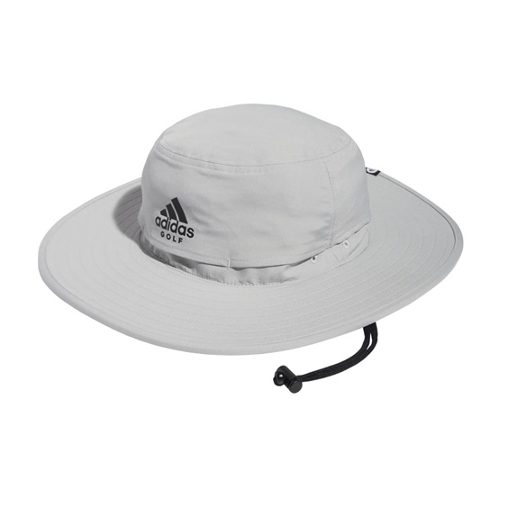 Adidas Wide Brim Herren Bucket Hut, grau