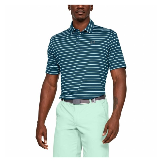 Under Armour Playoff Polo 2.0 Herren Poloshirt, petrol blue