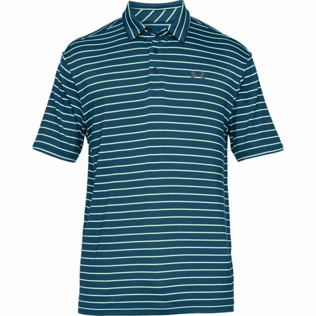 Under Armour Playoff Polo 2.0 Herren Poloshirt, petrol blue