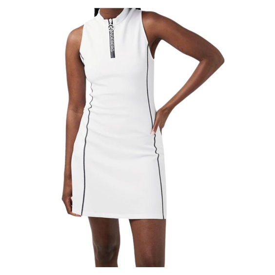 J.Lindeberg Zane Damen Golfkleid, weiss