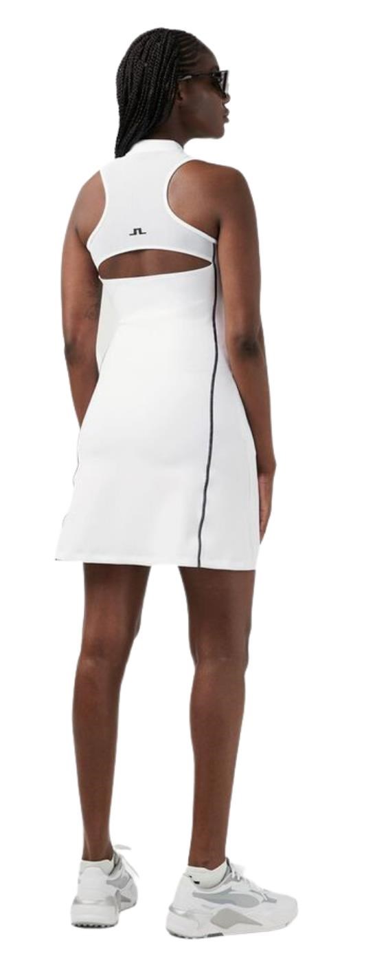 J.Lindeberg Zane Damen Golfkleid, weiss