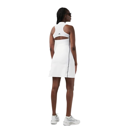 J.Lindeberg Zane Damen Golfkleid, weiss