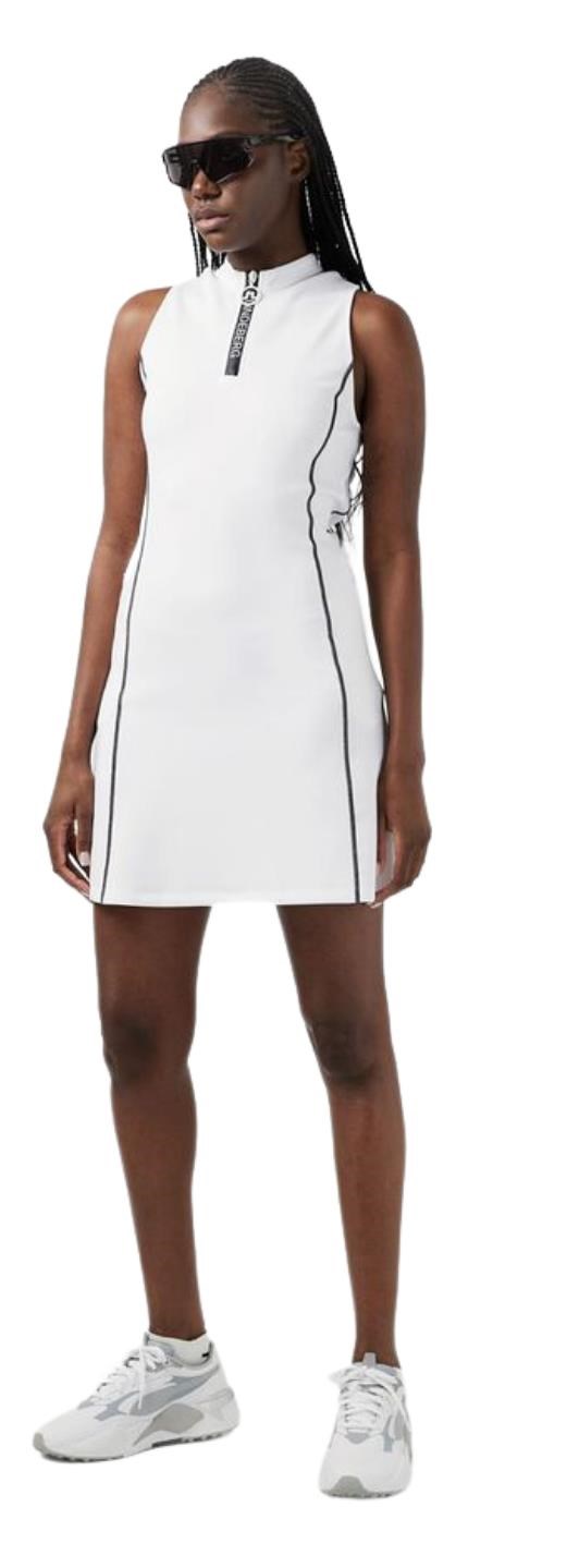 J.Lindeberg Zane Damen Golfkleid, weiss