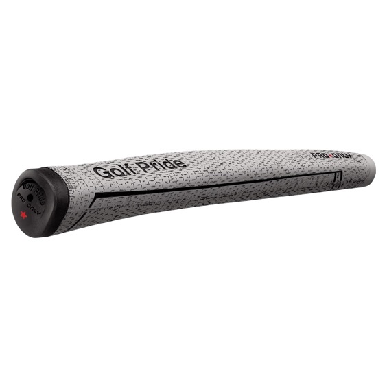 Golf Pride Pro Only Cord Red Star 72cc Putter Griff, grau