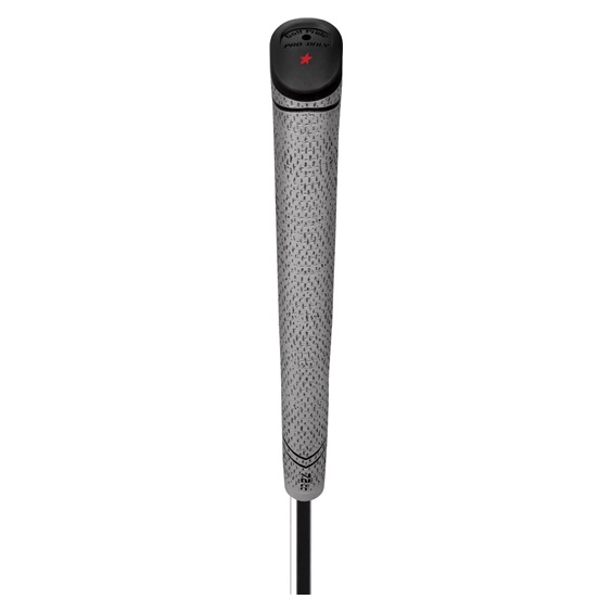 Golf Pride Pro Only Cord Red Star 72cc Putter Griff, grau