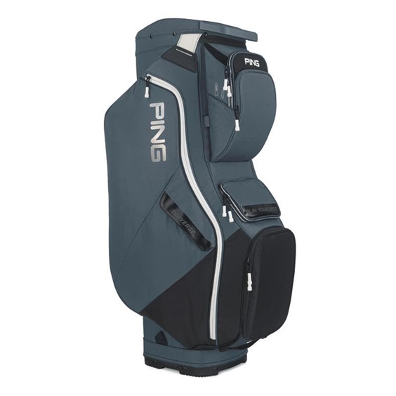 Ping Traverse Cartbag, slate/schwarz/weiss