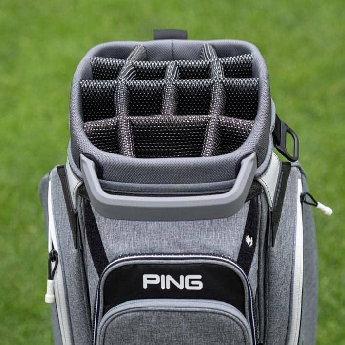 Ping Traverse Cartbag, slate/schwarz/weiss