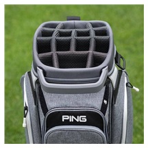 Ping Traverse Cartbag, slate/schwarz/weiss